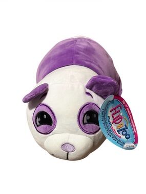 15” Flipazoo Panda & Tiger Plush Flip Pillow Toy